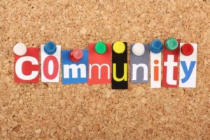 community bulletin board